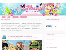 Tablet Screenshot of jeux-fille-gratuit.com